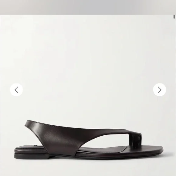 Brand New Toteme Brown Leather Sandals size 7 - Picture 2 of 4